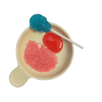 Permen Lolipop 3 in 1 Rasa Blueberry, Permen Stroberi Celup, dan Permen Gel Asam Rasa Halloween