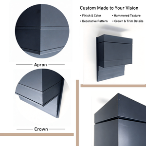 Cappa di Ventilazione <span class=keywords><strong>per</strong></span> Barbecue da Esterno in Acciaio Inox Personalizzata, Altezza 110 Pollici, Finitura Grigio Carbonio/Nero, Design Moderno - Product Image 5
