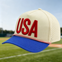 Gorra Deportiva HN10 Unisex con Bloques de Color, Transpirable, Impermeable, con 5 Orificios Cortados a Láser, Bordado 3D Personalizado, para Surf y Ciclismo