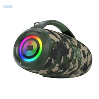 Altavoz Portátil Inalámbrico TG395 para Exteriores, Resistente al Agua, con Soporte para Tarjeta de Memoria, Salida de 5-10W, Alta Calidad, TG117