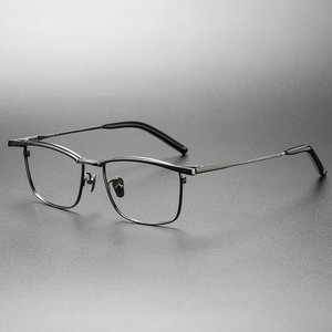 2024 monture optique en titane pur haute qualité <span class=keywords><strong>lunettes</strong></span> de bonne qualité pour hommes et femmes montures de <span class=keywords><strong>lunettes</strong></span> Titan S-156T - Product Image 2