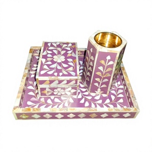 Cheapest Price Available In Bulk Quantity Bakhoor Burner With Mother Of Pearl Super Gemstone Product Use For Ramdaan <b>Gift</b> Item - Product Image 1