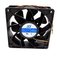 Ventilateur de refroidissement haute vitesse SG121238BS, ventilateur axial 120*120*38 12V 2.7A, refroidisseur axial pour serveur QFR1212GHE-9D89