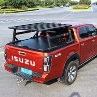 Barre de toit réglable universelle en aluminium Barres transversales pour jeep wrangler jk galerie de toit