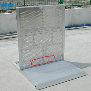 Prezzo a buon mercato pieghevole concerto alluminio fase costruzione usato barriere Mojo barricata di sicurezza folla controllo barriera Barriertrian - Product Image 3