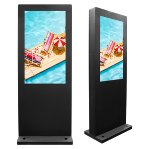 43 "55" 65 "75" 86 "Totem d'affichage de <span class=keywords><strong>signalisation</strong></span> numérique commerciale Android ou X86 2K 4K Machine de publicité extérieure - Product Image 1