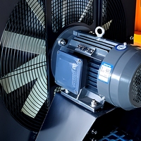 Refroidisseur d'huile hydraulique 150L/min équipé d'un moteur à économie d'énergie pour les machines minières et divers systèmes hydrauliques