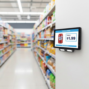 Escáner Android con Pantalla Táctil y Verificador <span class=keywords><strong>de</strong></span> Precios con Descuento, Montaje VESA 2D, CE para Supermercados y Centros Comerciales - Product Image 6