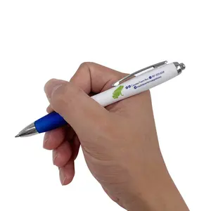 Hot Selling Fashion Plastic Ballpoint Pens Custom Logo Cheap Promotional Pen