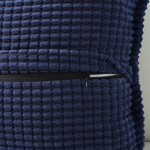 Coussins décoratifs en chenille de polyester, doux pour la peau, écologiques, pour usage hôtelier, avec garnissage en grains de maïs, housse de <span class=keywords><strong>coussin</strong></span> lavable avec fermeture éclair - Product Image 3