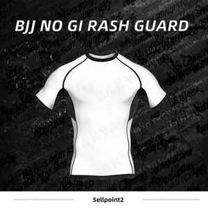 Vêtement de compression sans manches pour le Jiu-Jitsu, en gros, uni, pour athlètes unisexes, anti-UV, 220g polyester élasthanne - Product Image 2