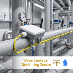 Detector de Fugas de Agua Inalámbrico para Cuarto de Máquinas, Sensor Impermeable para Detección de Fugas de Agua en Tuberías - Product Image 1
