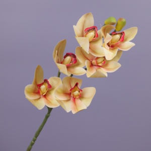 인공 꽃 실크 난초 조화 웨딩 신부 부케 홈 테이블 센터피스 파티 장식 도매 - Product Image 5