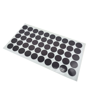 Aimants en caoutchouc réfrigérés personnalisés puissants, autocollants adhésifs, aimants puissants de la marque ZOG, indice de flux 50kGmm - Product Image 2