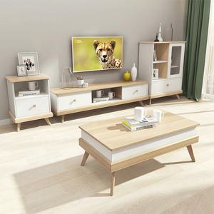 Juego de Muebles Modernos de Alta Calidad para Sala de Estar de 5 Piezas, Mueble para TV, Gabinetes Laterales, Mesa Auxiliar - Product Image 5