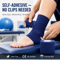 Bande adhésive élastique respirante non tissée pour le soutien du pouce de golf et les soins des muscles et des articulations