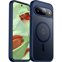 Coque de téléphone compatible avec Google Pixel 10 Pro, coque rigide anti-chute magnétique à couverture intégrale avec effet mat pour Google PIXEL 9A