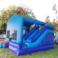 Grand château gonflable en PVC pour l'extérieur et l'intérieur, château gonflable à pattes, trampoline pour enfants et adultes, aire de jeux avec toboggan à vendre