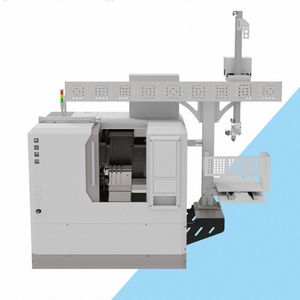 Torno CNC de carga y descarga automática con producto de robots lineales Truss - Product Image 1