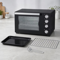 Four électrique domestique multifonctionnel 25L 35L 45L pour la cuisine à domicile avec température et minuterie réglables