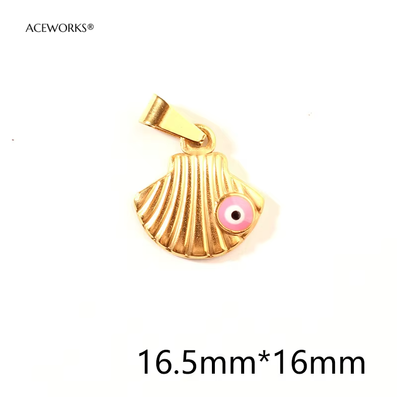 Pink shell-Gold