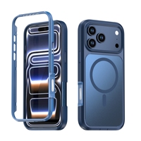 Étui de téléphone magnétique en TPU de luxe de haute qualité avec protection antichoc à 360°, compatible avec la charge sans fil pour Samsung 17 16 15