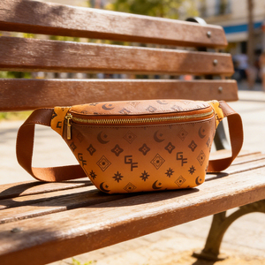 Bolso de cintura unisex de moda, riñonera, bandolera, bolso cruzado de piel sintética con correa ajustable para uso diario y viajes - Product Image 1