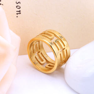 2020 24 18k <span class=keywords><strong>Gold</strong></span> Beautiful Price Color Silver Wholesale OEM Luxury Wedding Mens Ring - Product Image 5