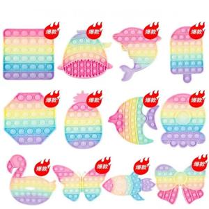 Usine Rocket Shape Fidget It Stress Release Toys Premium pet Silicone Push Bubble Cadeaux Enfants Retour pour l'anniversaire - Product Image 6