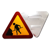 Triangle d'avertissement de haute qualité Qualité d'ingénierie Trafic réfléchissant Panneau de sécurité routière Signes de danger réfléchissants