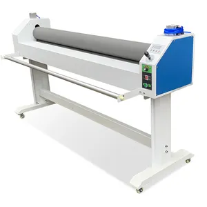 Caldo & freddo immagini laminato 1.6m macchina di laminazione manuale con il prezzo favorevole di alta qualità pneumatico laminatore a bassa temperatura