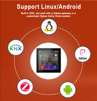 Tablet Android 13 POE Layar Sentuh KNX 4 Inci untuk Panel Kontrol Rumah Pintar