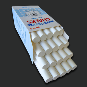 ชอล์กสีขาวปราศจากฝุ่นสำหรับใช้ในโรงเรียน - Product Image 1