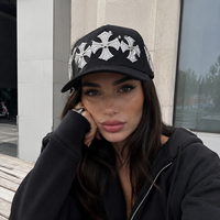 Casquette de course et streetwear en coton épais délavé, personnalisable avec logo, pour uniformes d'équipe, vente en gros