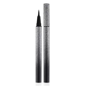 All'ingrosso Star Glitter Shape Natural Waterproof Long Lasting Eyeliner Vegan Private Label Black Liquid Eyeliner Pen