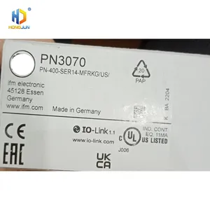 100% Sensor ultrasonik Jerman ug/ io-link/AS UGT511 untuk IFM