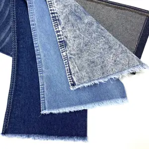 Factory Price 100 Cotton Material Knitted Jeans Denim Wholesale Washed Raw Denim Jean Cloth Fabrics
