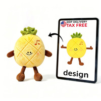 Peluche lestée personnalisée à la lavande, OEM ODM, peluches de fruits et de dessins animés, jouet doux personnalisé