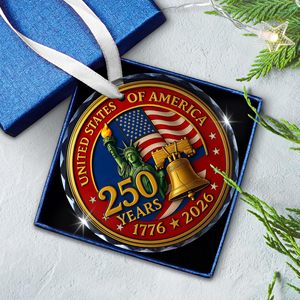 Colgante Acrílico Conmemorativo del 250 Aniversario, Nueva Campana Patriótica Decorativa para el Hogar, Novedad Creativa - Product Image 2