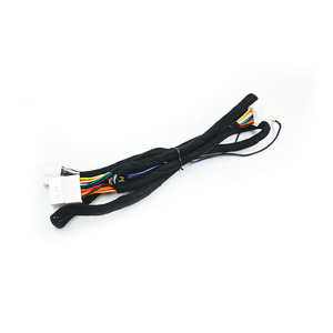 Faisceau de câblage amplificateur DSP 1,5 mètre, gaine en nylon, fil de cuivre, 12 V, pour modification de système audio automobile - Product Image 1