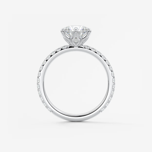 <span class=keywords><strong>Anello</strong></span> di Fidanzamento <span class=keywords><strong>con</strong></span> <span class=keywords><strong>Diamante</strong></span> Creato in Laboratorio CVD HPHT Certificato IGI, in Oro Massiccio 14k 18k, per Donne, 2ct 3ct VVS, Gioielli Personalizzati - Product Image 3