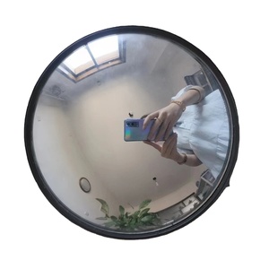 <span class=keywords><strong>Espejo</strong></span> <span class=keywords><strong>Retrovisor</strong></span> Lateral para Automóvil, <span class=keywords><strong>Espejo</strong></span> Convexo Plateado Cromado, Nuevo, Suministro Directo de Fábrica, R600, Profundamente Curvado, 300 mm de Diámetro - Product Image 1