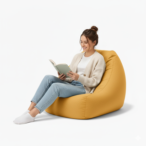 Inflatable शिविर सोफा पोर्टेबल झटका एकीकृत पंप यात्रा अनुकूल डिजाइन के साथ आरामदायक आउटडोर एयर लाउजर - Product Image 3