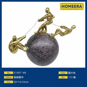 Ingrosso 30x16x26cm statuette Decorative in resina novità e scatola di ornamenti per la casa creativa di 6 - Product Image 1