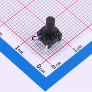 KH-6X6X11H-TJ-FS Tactile Switch Through hole Component (THT),6x6mm Switch 6mm 6mm 11mm - Product Image 1