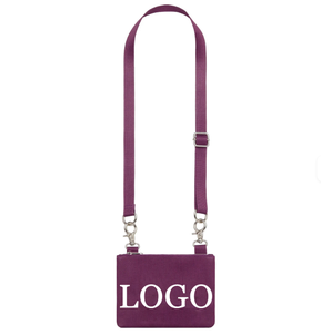Factory Small MOQ Custom Logo Cartoon Jacquard Knit Polyester Mini Crossbody <b>Bag</b> Curves Purse with Zipper Closure - Product Image 5