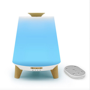 Diffuseur d'arômes, humidificateur avec lumière LED à 8 couleurs, pour la maison, aromathérapie, diffuseur d'huiles essentielles, désodorisant - Product Image 2