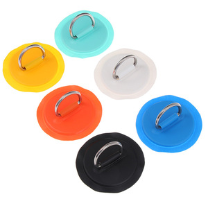 Hebilla de Cordón Elástico Sports Place de 8 cm con Anillo en D de Acero Inoxidable para Bote Inflable, Tabla de Surf, SUP, Paddleboard, Yate - Product Image 1