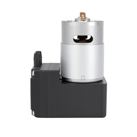 Pompe à vide miniature silencieuse intelligente Hckg Fluid 12V à moteur à balais, pompe à diaphragme micro sans huile, OEM basse pression, armarium