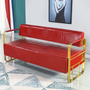 Sillón de Recepción de Diseño Europeo Contemporáneo, Sofá de Espera para Salón de Belleza o Hogar, Sillas de Espera para Salón - Product Image 4